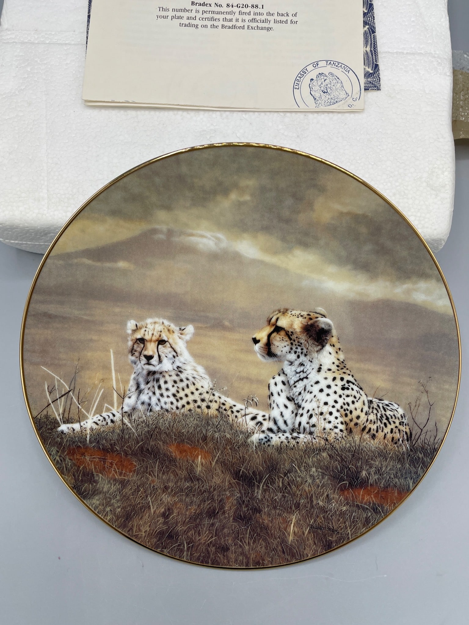 W.S. George â€˜A Momentâ€™s Restâ€™ Plate by Charl - 3