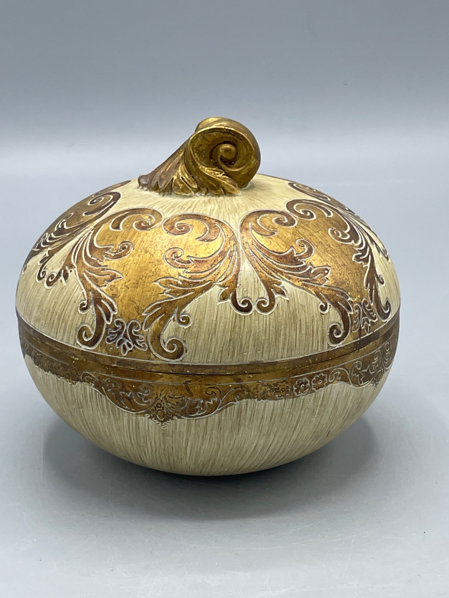 Charter Club Home Ponte Vecchio Decorative Jar with Lid, Style CPJR08836JAR - 2