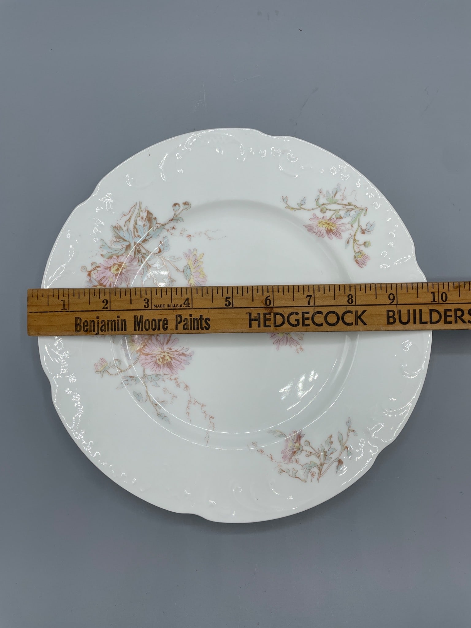 R. Delinieres & Co. Limoges D&C France Floral Plates - 6