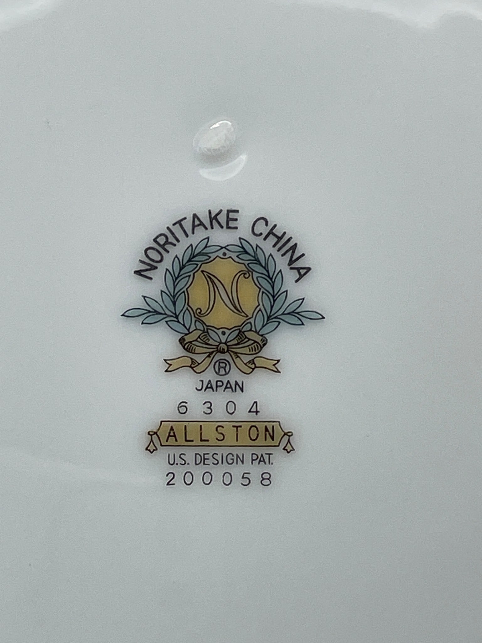 Noritake China Allston Pattern 6304 Dinner and Salad Plates, Set of 2 - 5