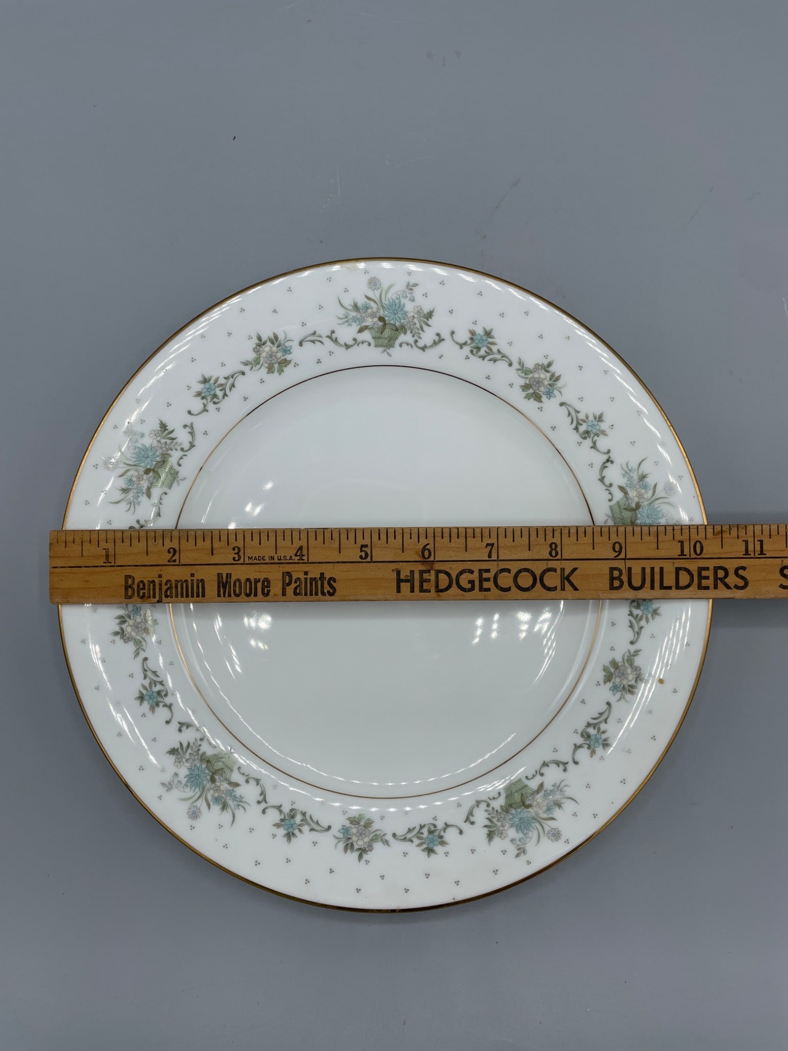 Noritake China Allston Pattern 6304 Dinner and Salad Plates, Set of 2 - 6
