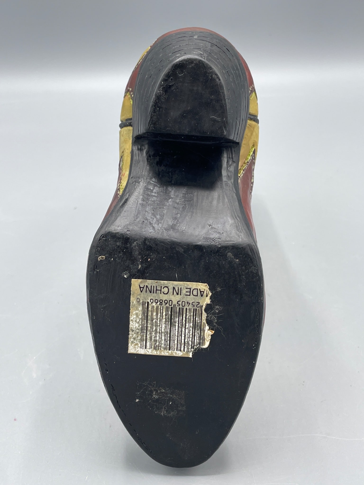 Decorative Boot Figurine with Multicolor Design, Made in China - 4