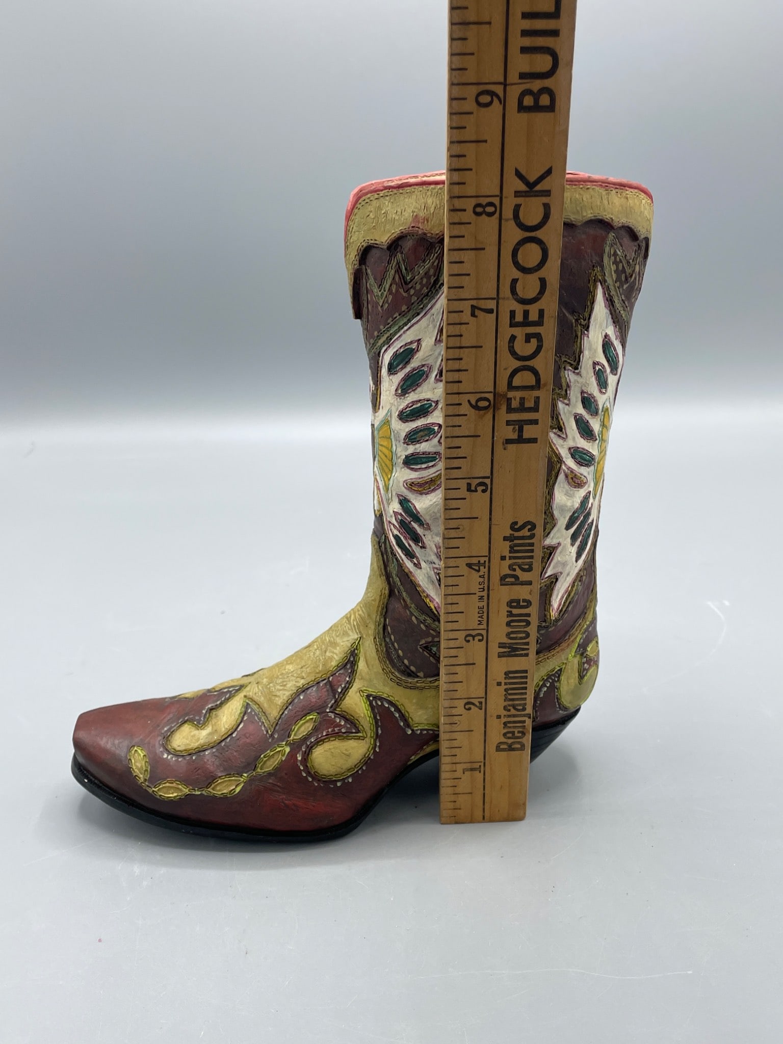 Decorative Boot Figurine with Multicolor Design, Made in China - 6