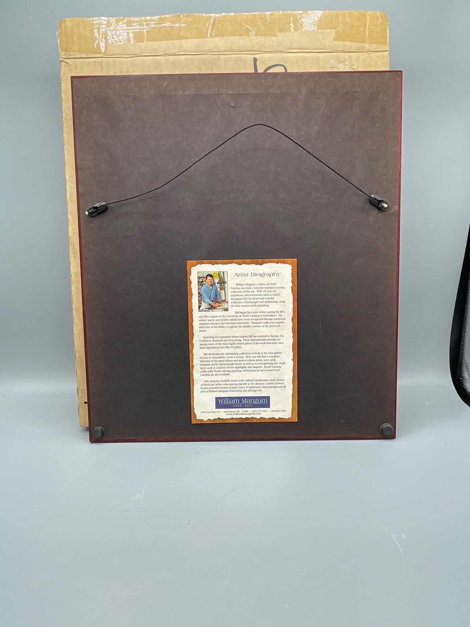 Framed Print â€˜Serenityâ€™ by William Mangum With Artist Biography - 4