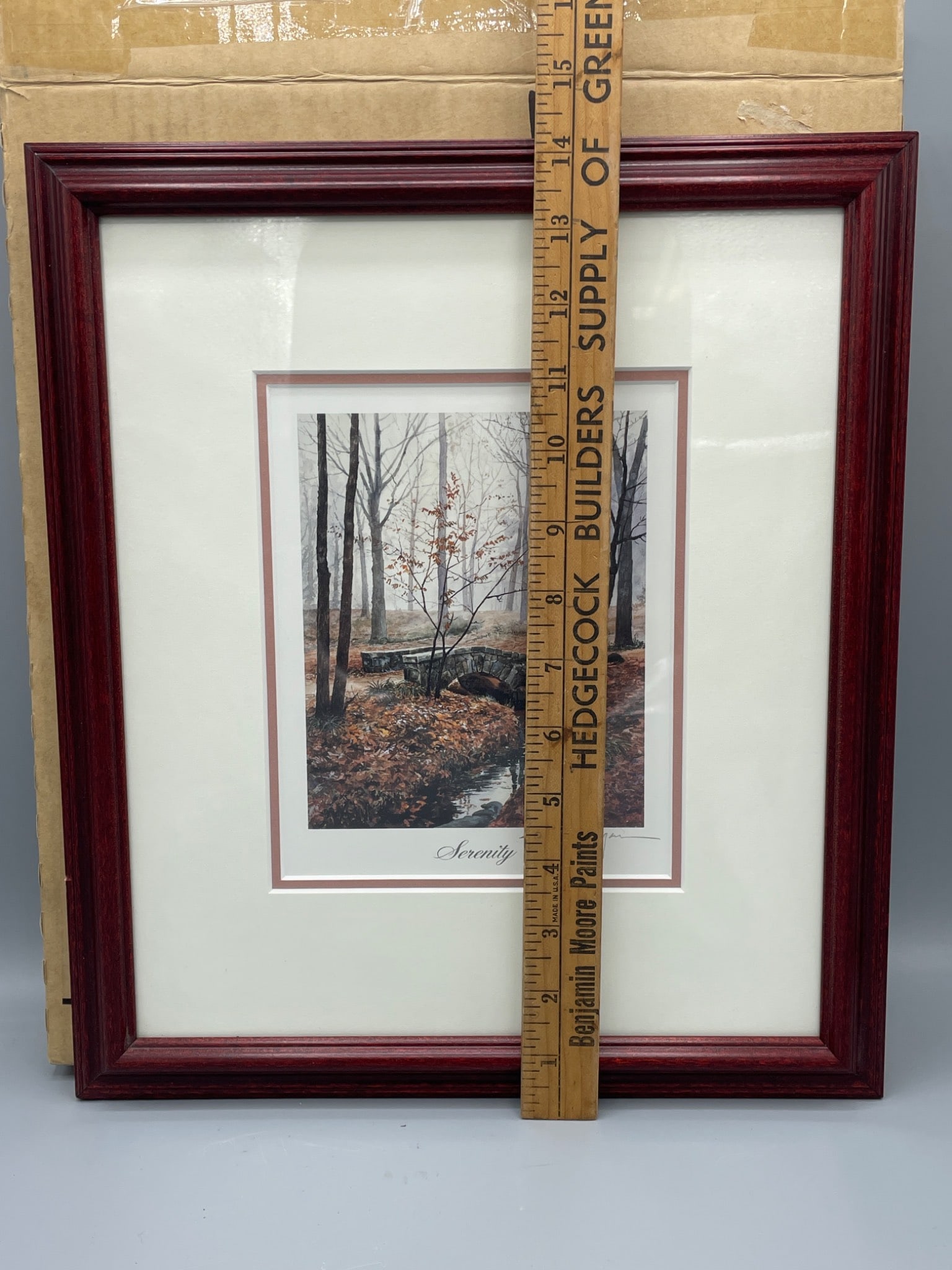 Framed Print â€˜Serenityâ€™ by William Mangum With Artist Biography - 6