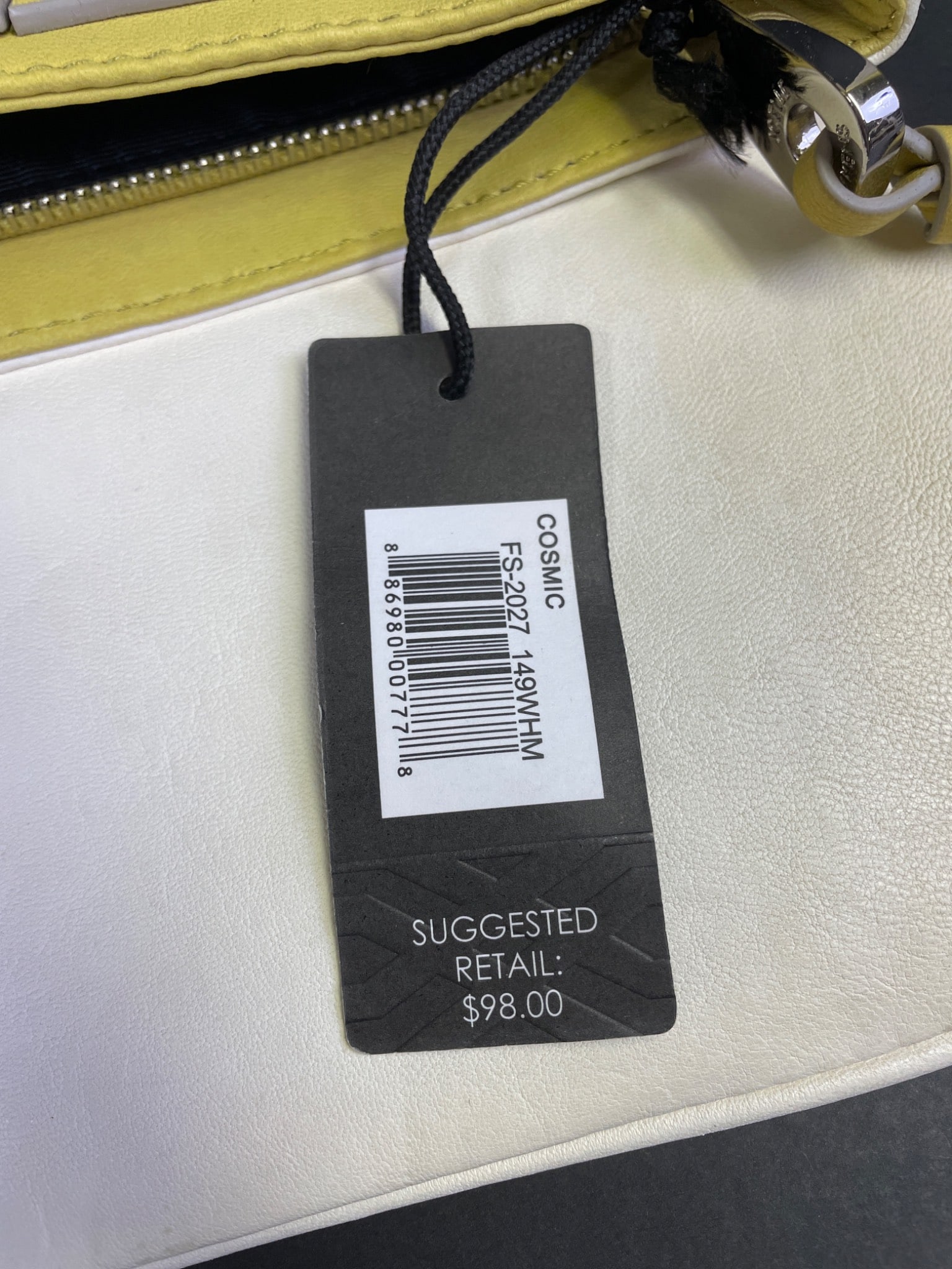 Botkier Cosmic Convertible Clutch in Yellow with Tag - 5