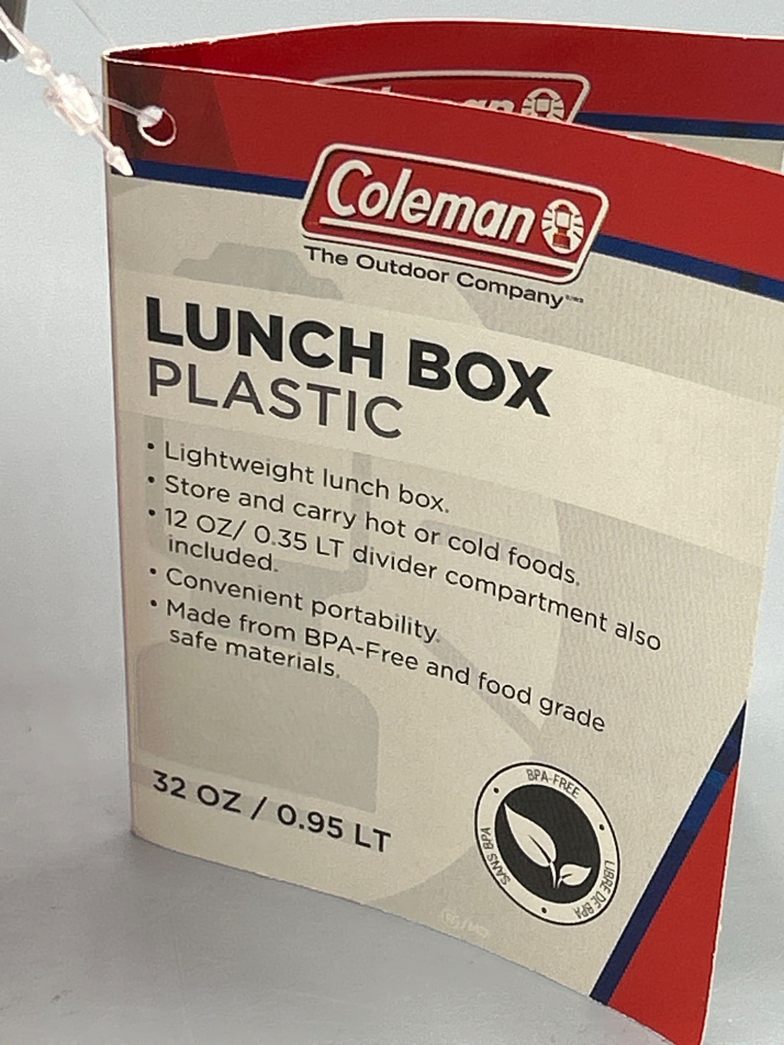 Coleman Lunch Box, Plastic, 32 Oz/0.95 L, Brand New - 3