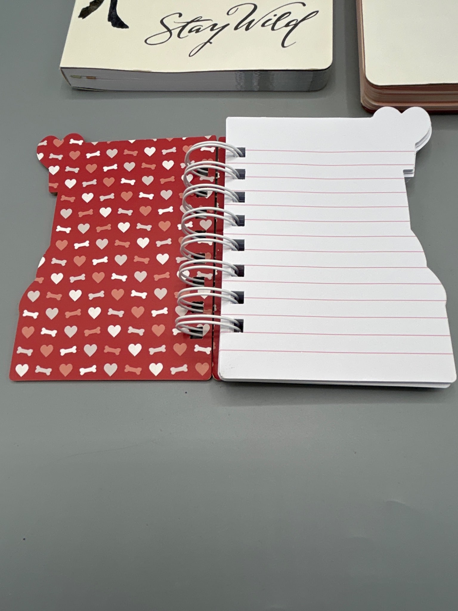 3 Notebooks Featuring Punch Studio, Graphique, and Spiral Design - 2