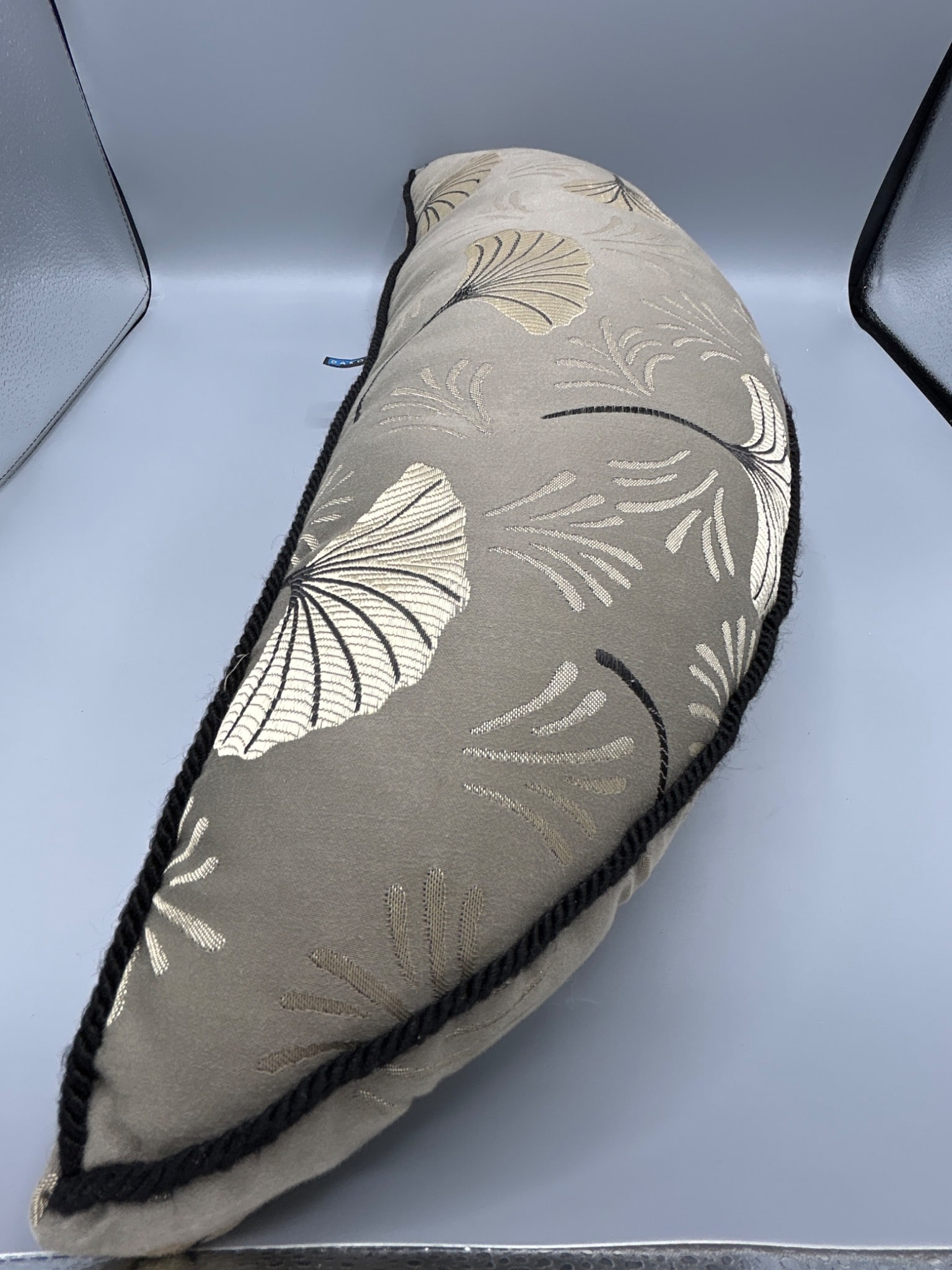 Dakotah Decorative Pillow, 23 Inches Long, Beige With Floral Pattern - 4