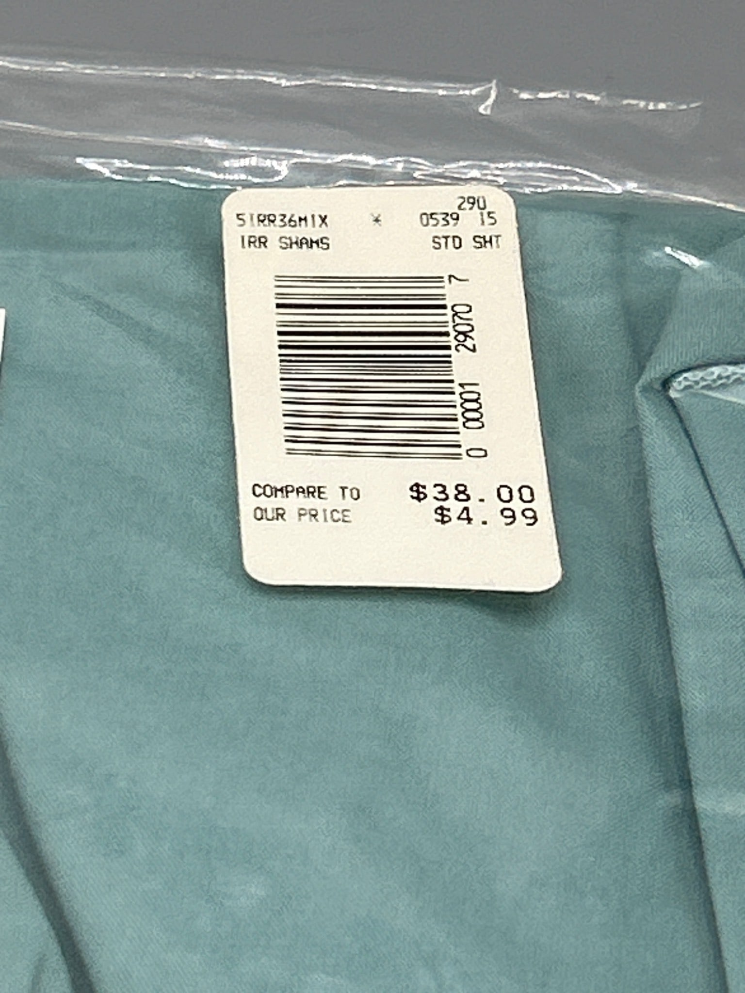 WestPoint Pepperell Second Quality Standard Sham, 50% Polyester/50% Cotton - 3