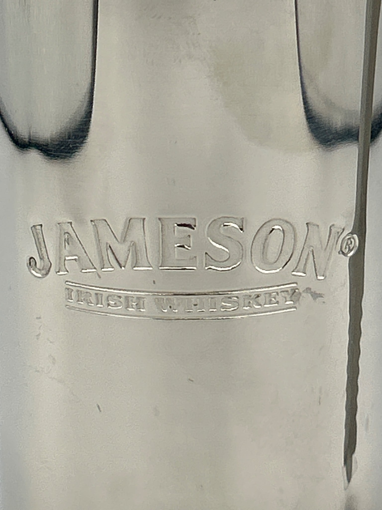 Jameson Irish Whiskey Branded Ice Bucket With Lid and Tongs - 2