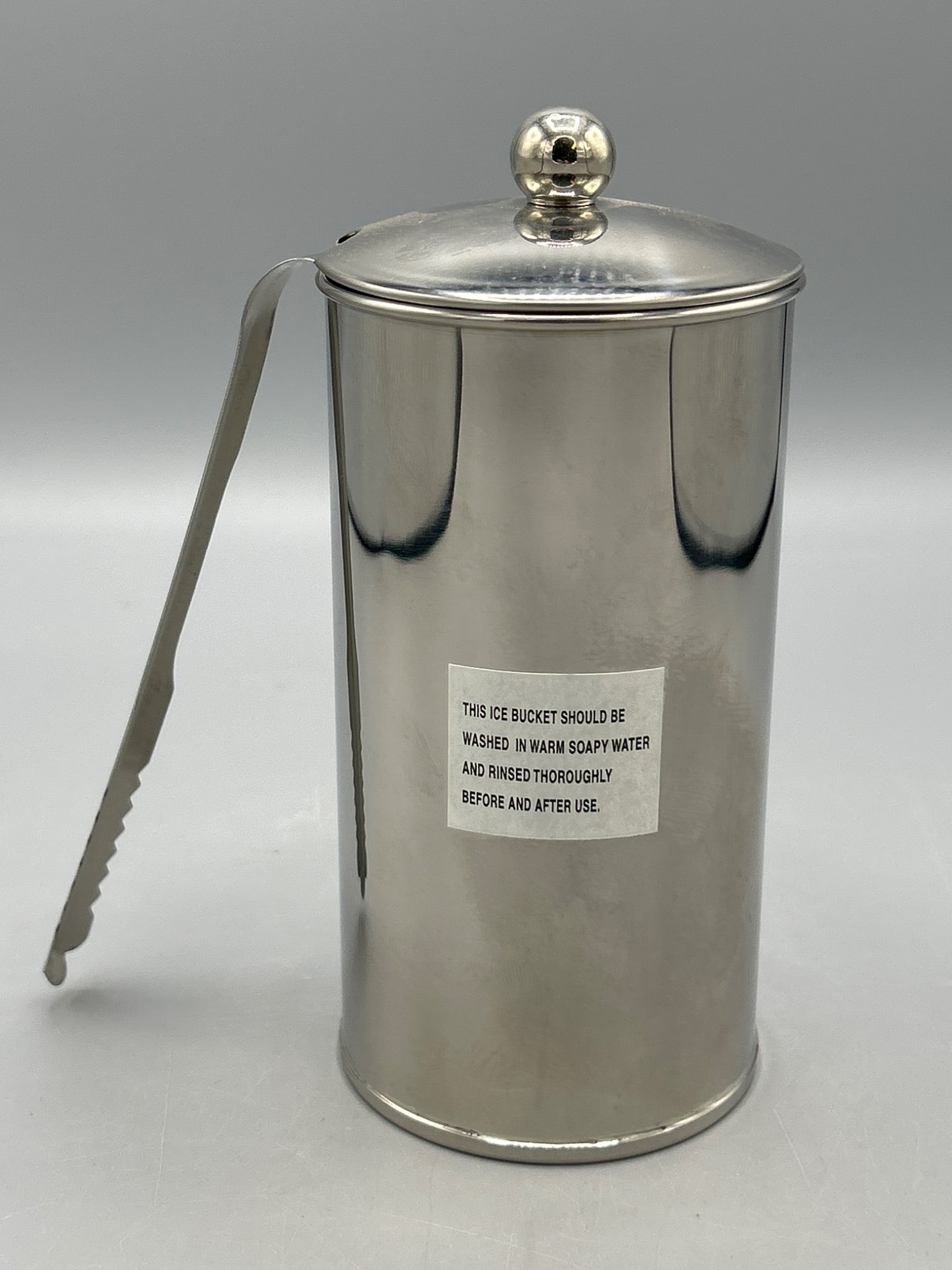 Jameson Irish Whiskey Branded Ice Bucket With Lid and Tongs - 3