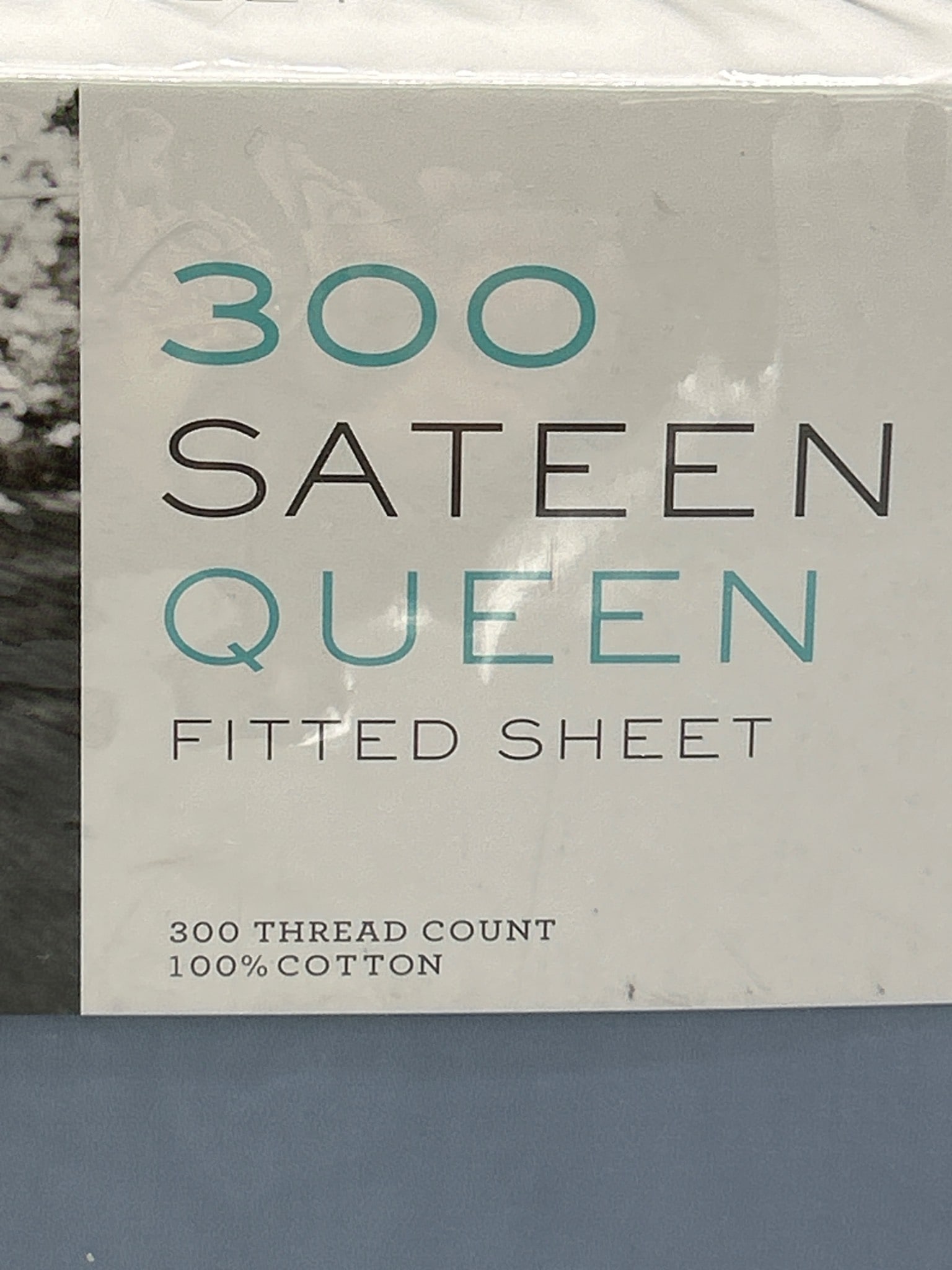 Martha Stewart Collection Sateen 300 Thread Count Queen Fitted Sheet - 2