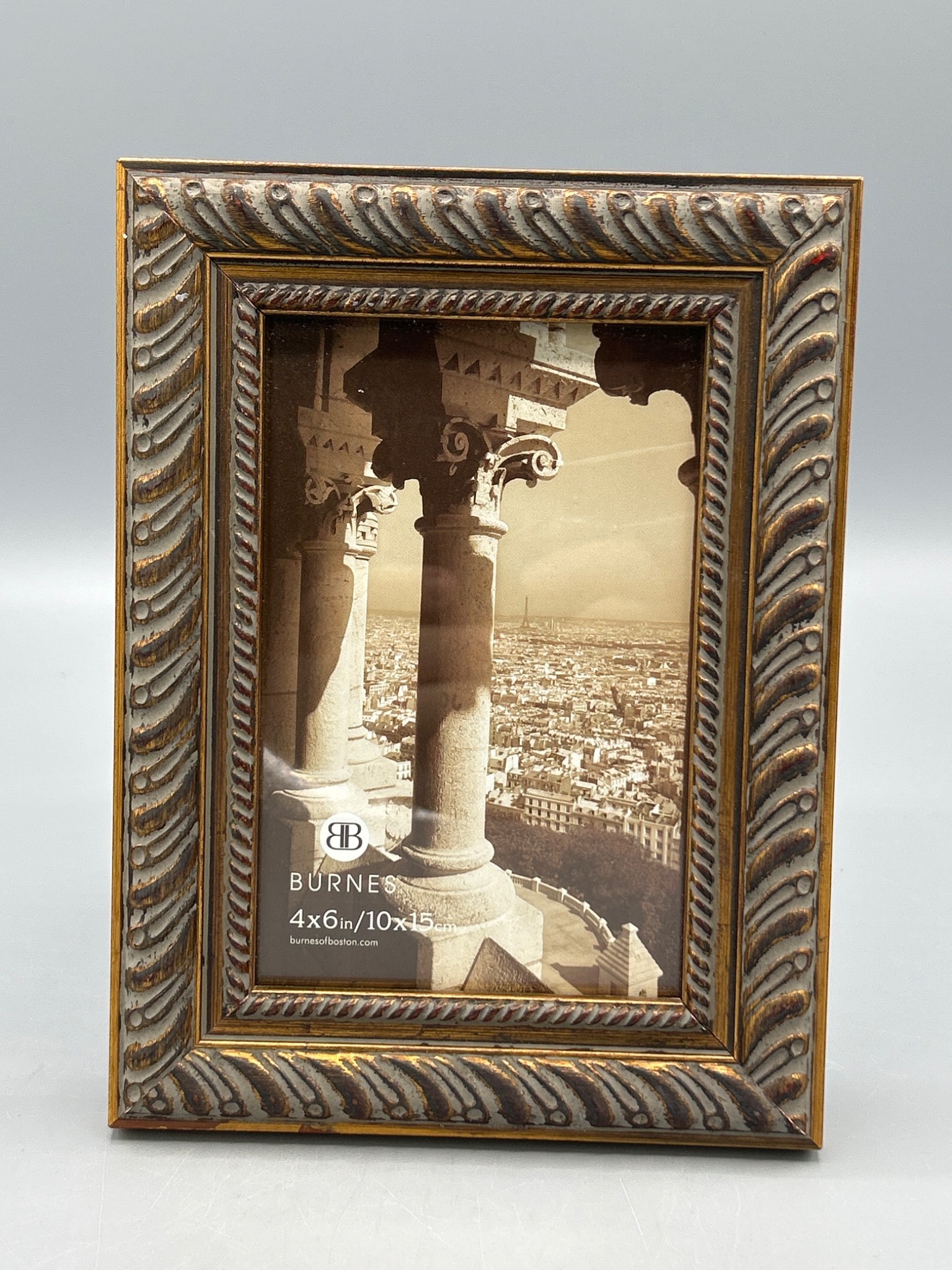Burnes of Boston 4x6 Photo Frame with Ornate Design (1 of 3)