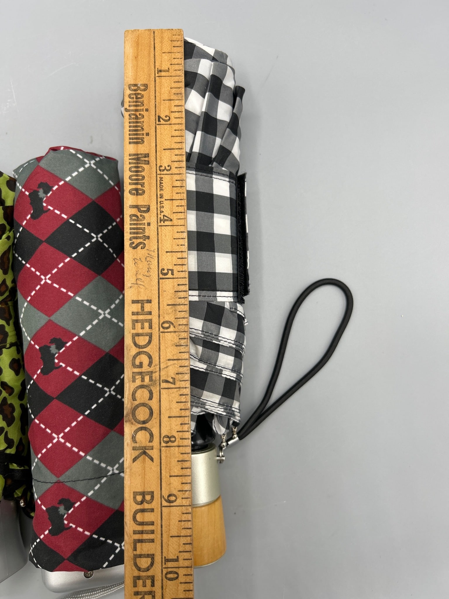 3 Folding Umbrellas by Talbots, Totes, and an Unbranded Manufacturer - 5