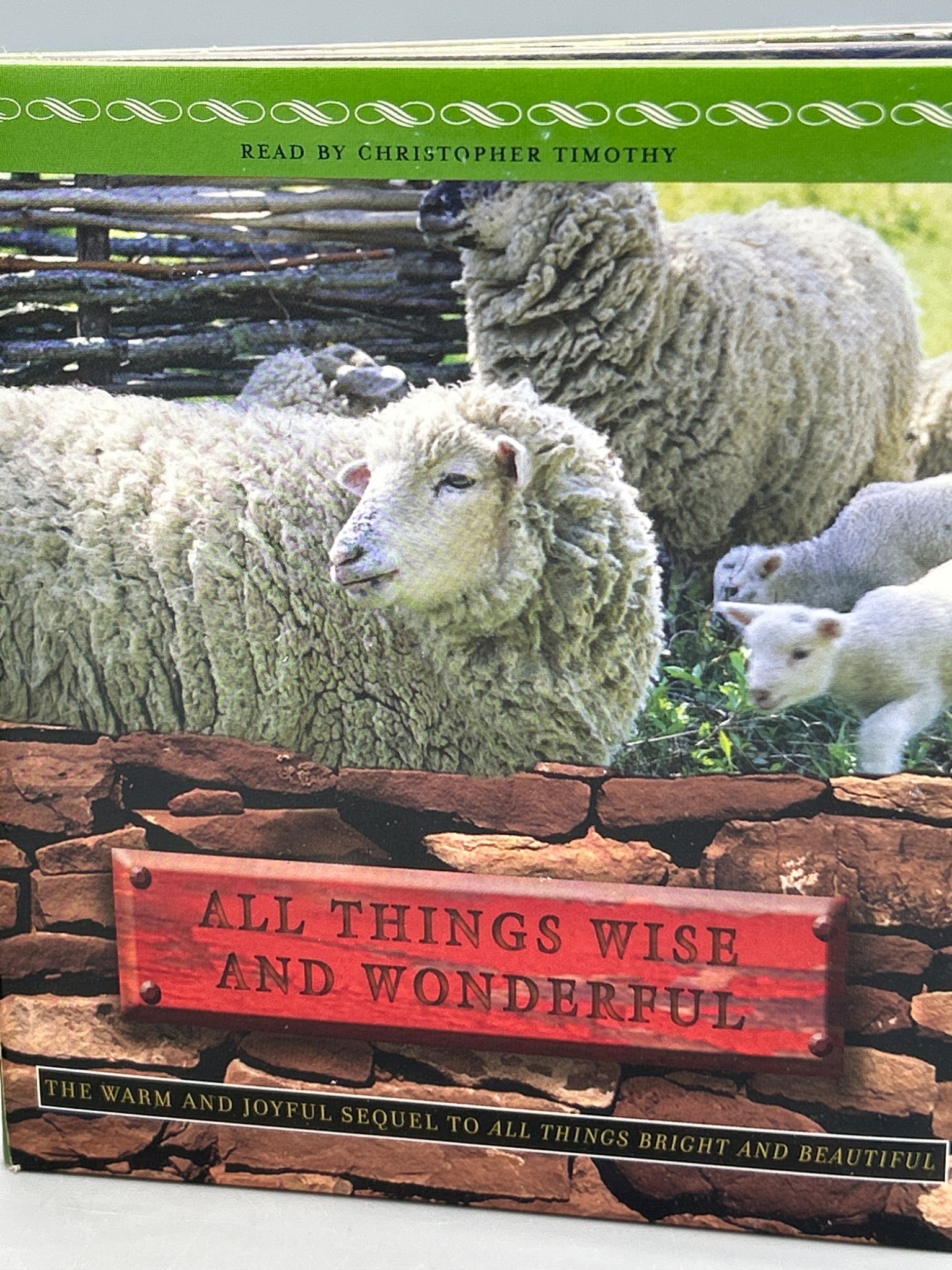 All Things Bright and Beautiful and All Things Wise and Wonderful Audiobook Set - 3