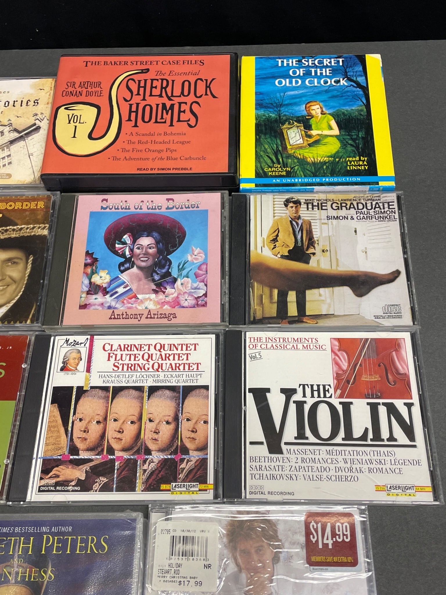 16 Music and Audiobook CDs Featuring Various Artists and Genres - 2