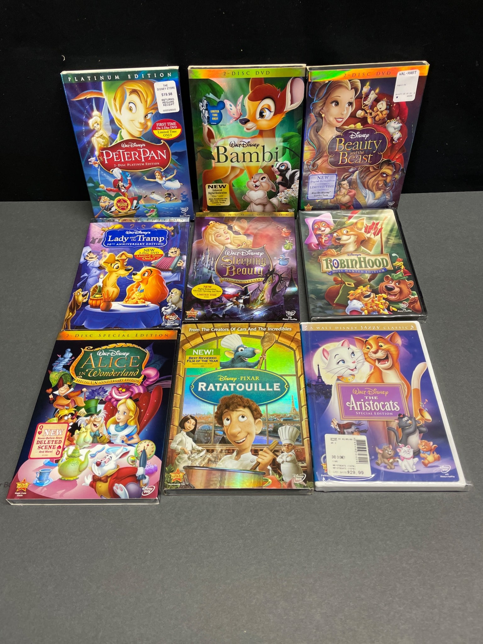 Sealed Walt Disney DVDs - Platinum Editions and Classics (1 of 6)