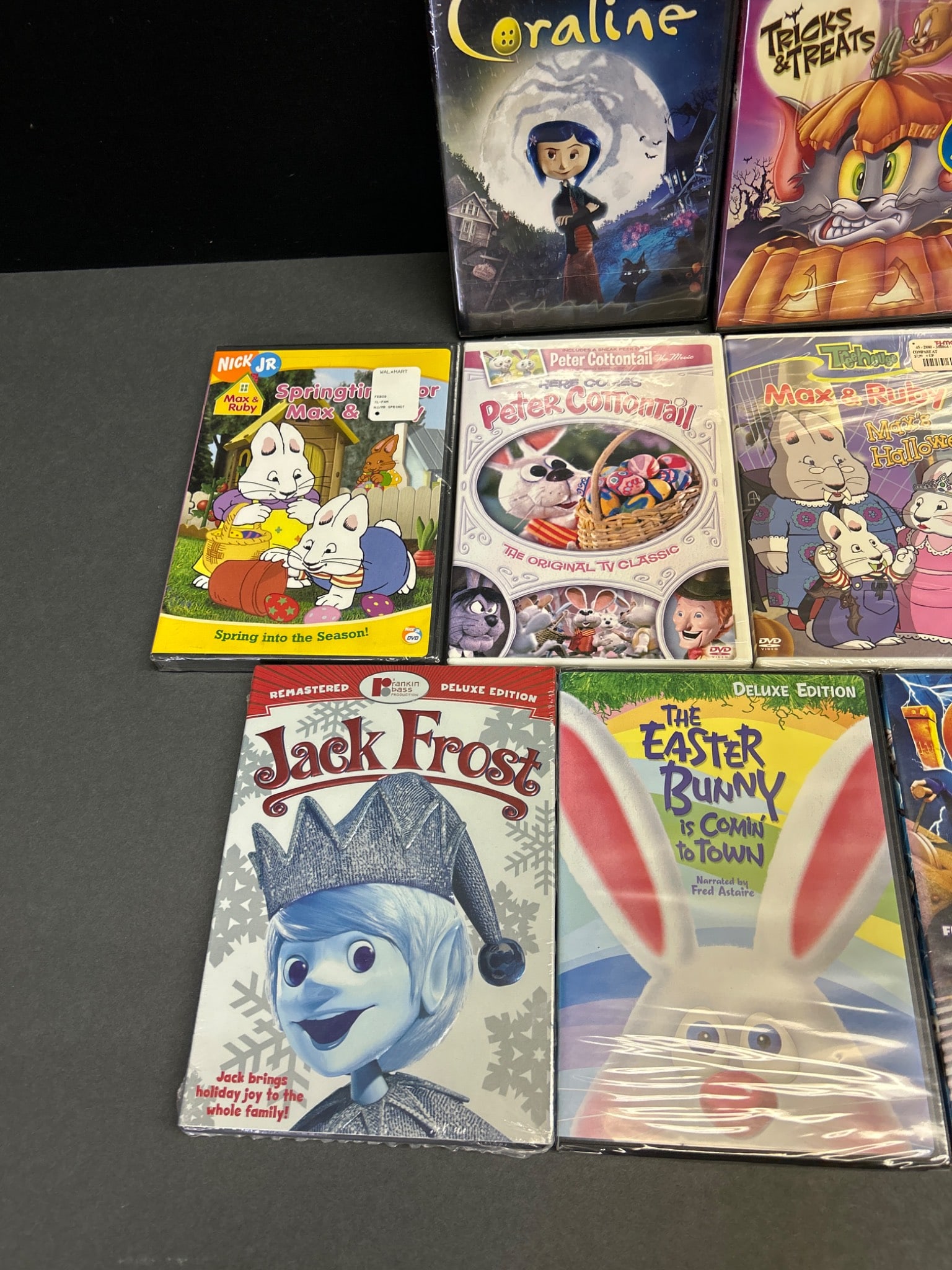 Sealed DVDs Featuring Animated And Holiday-Themed Movies - 2