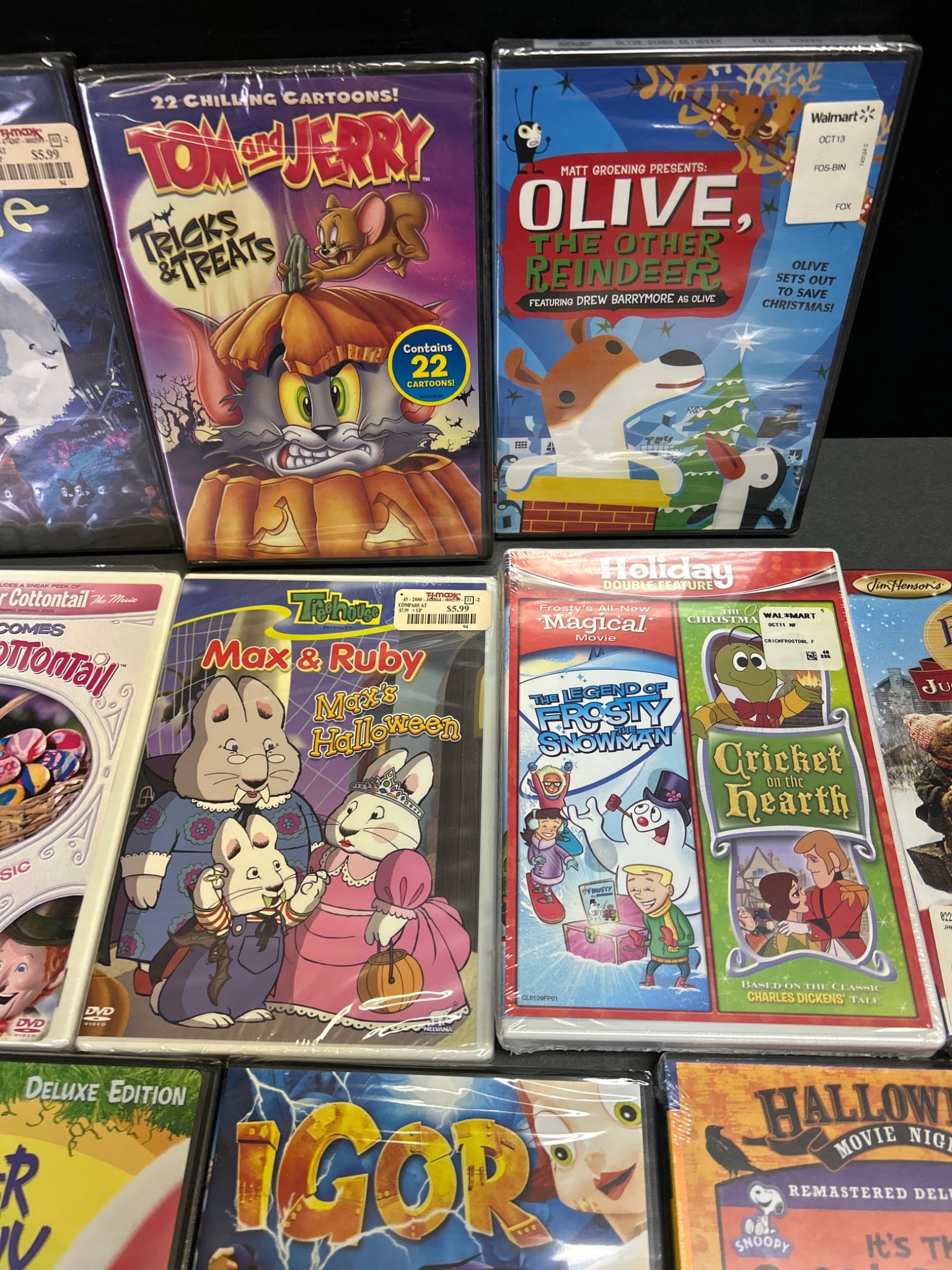 Sealed DVDs Featuring Animated And Holiday-Themed Movies - 3