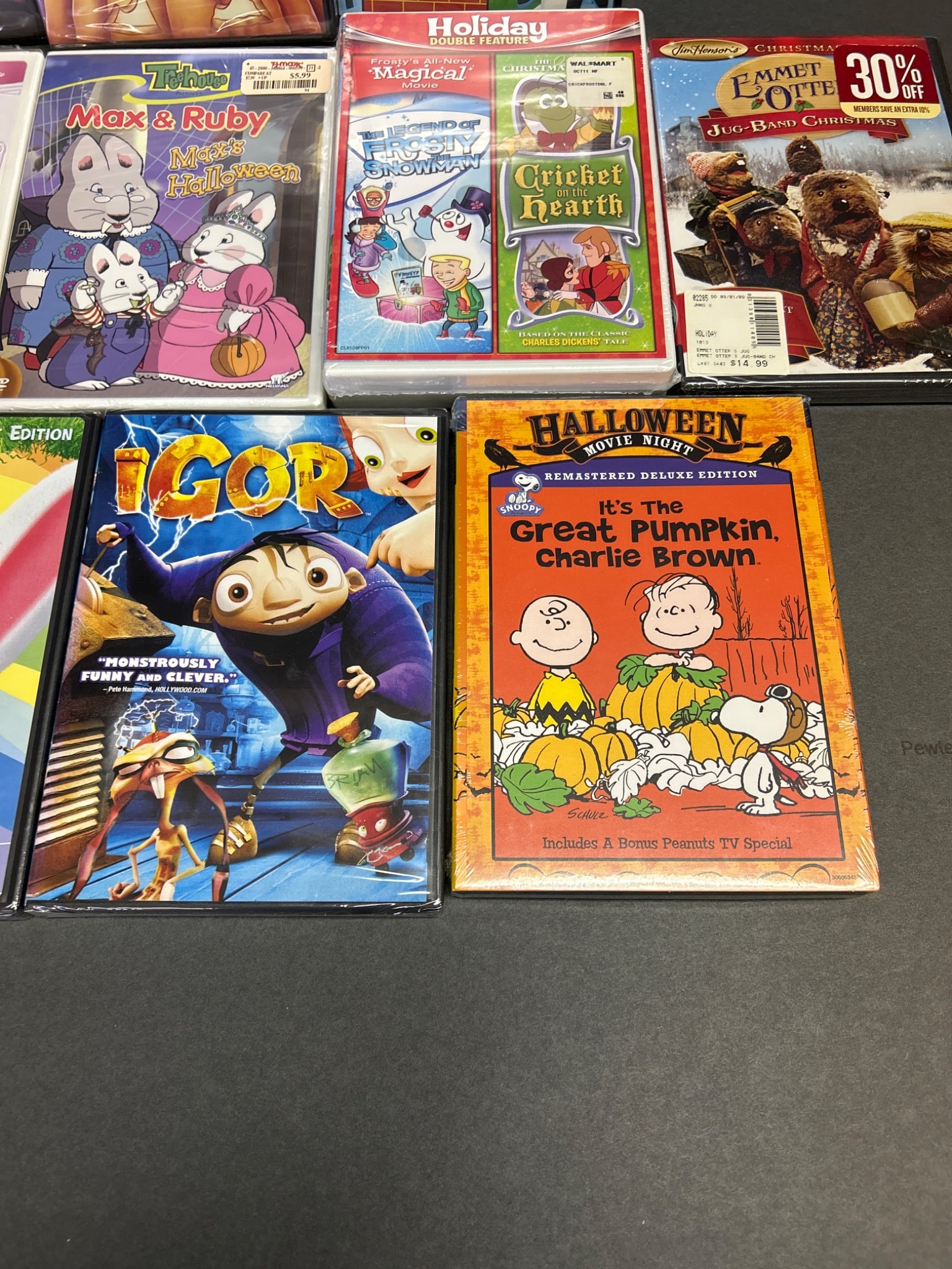 Sealed DVDs Featuring Animated And Holiday-Themed Movies - 4