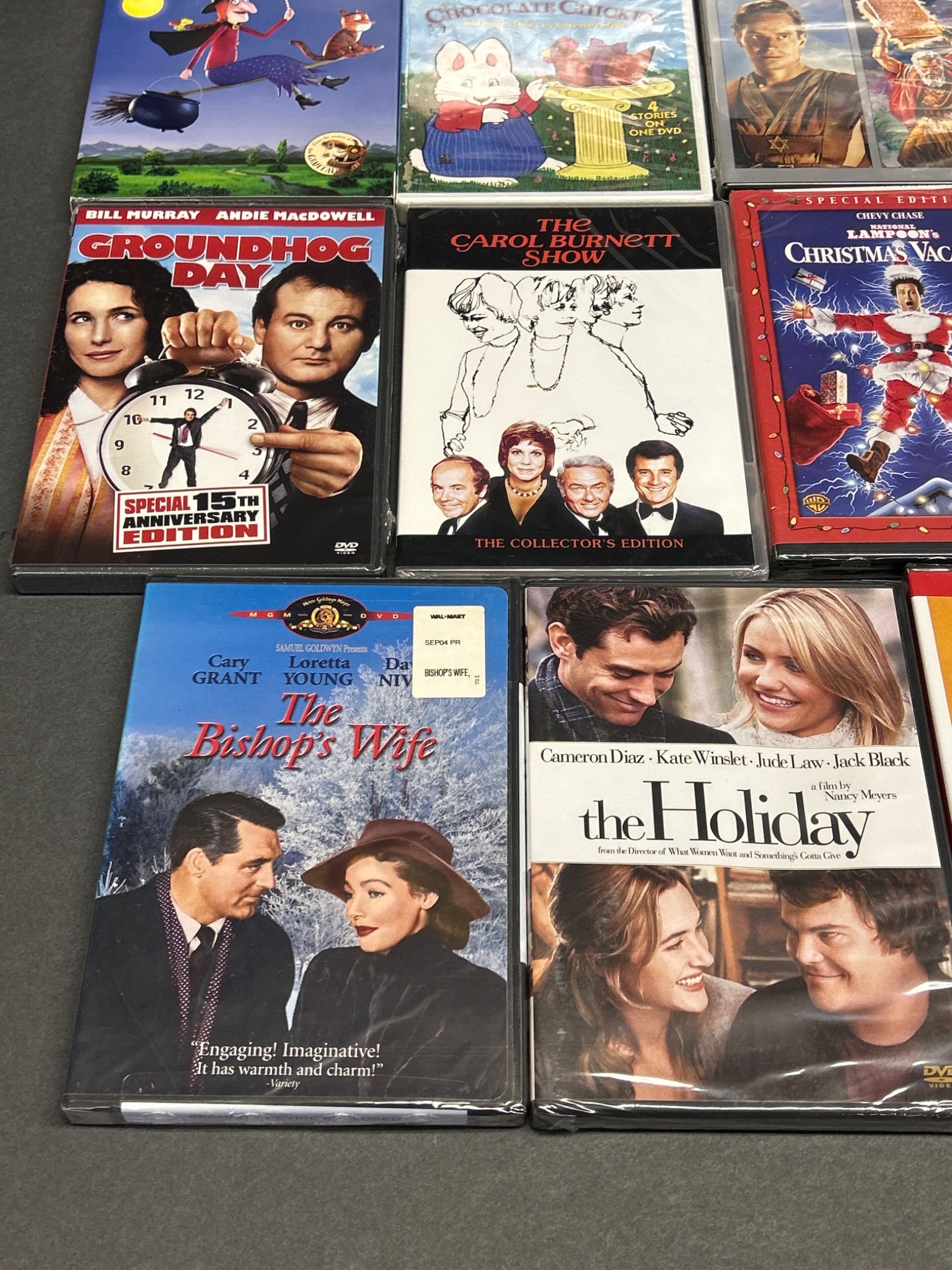16 Sealed DVDs Including Classics and Holiday Titles - 4