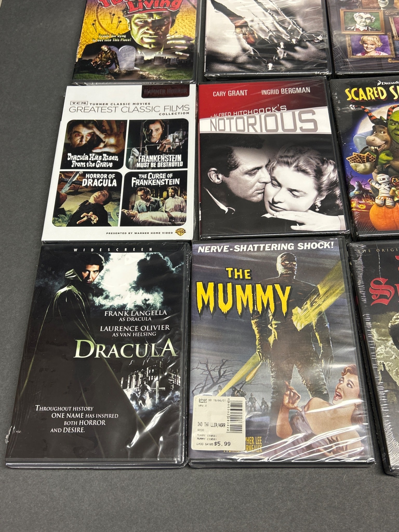 Sealed Horror DVDs Including Multiple Titles - 3