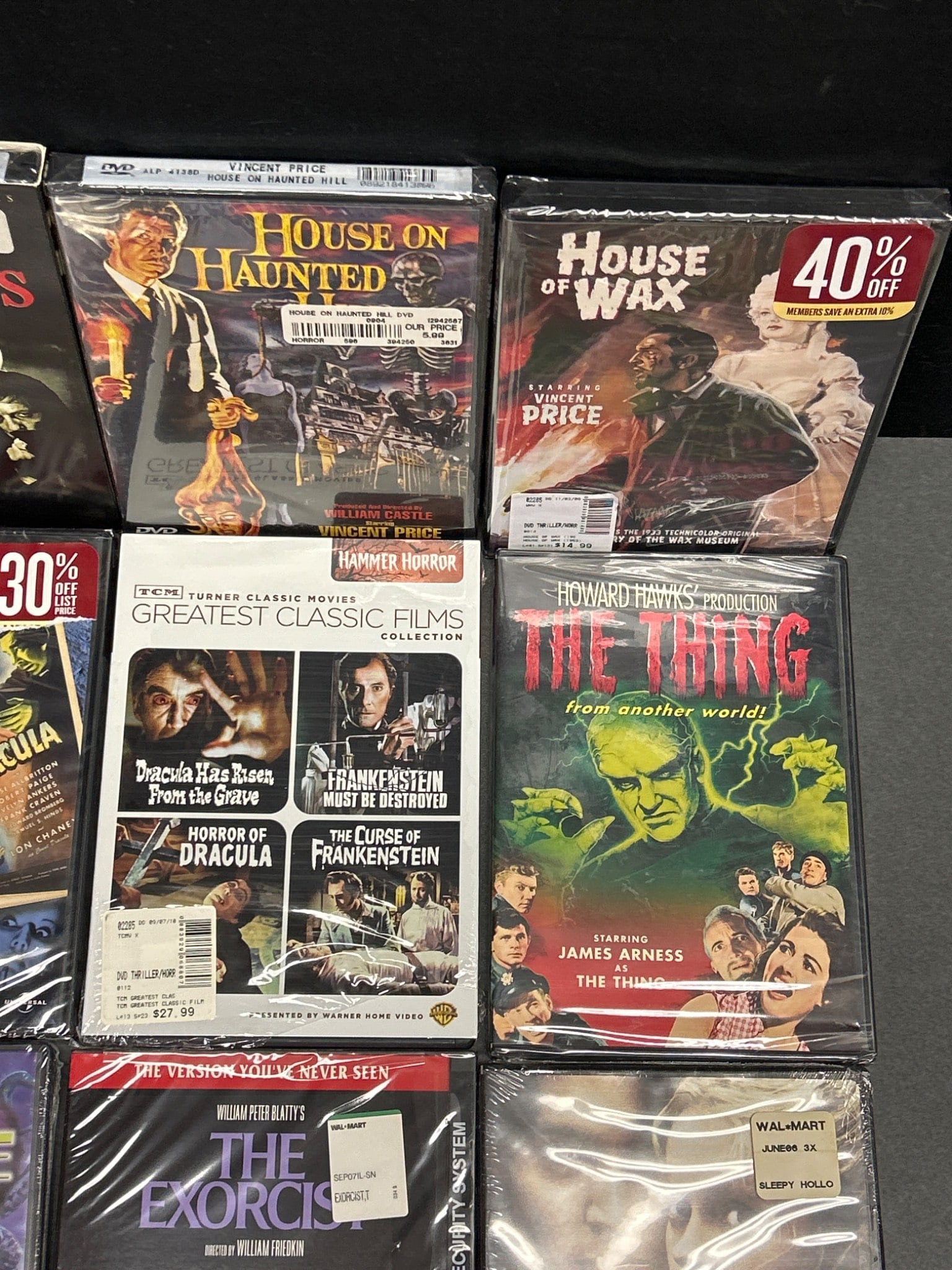 Sealed Horror DVDs Including Multiple Titles - 6