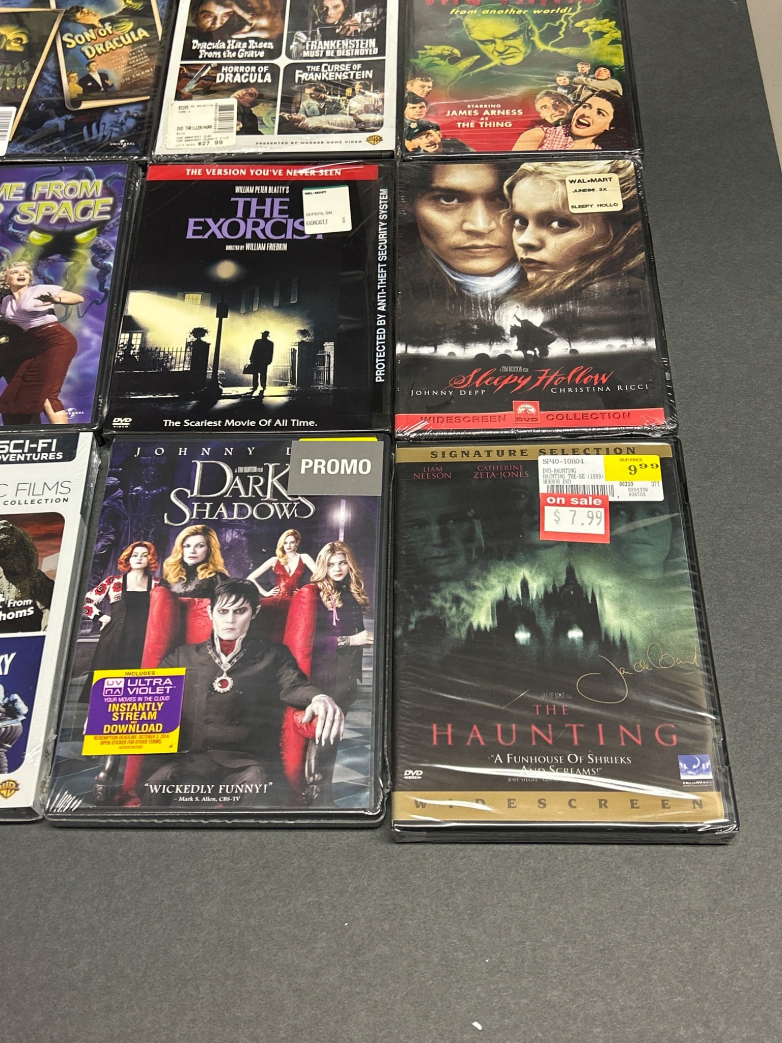 Sealed Horror DVDs Including Multiple Titles - 7