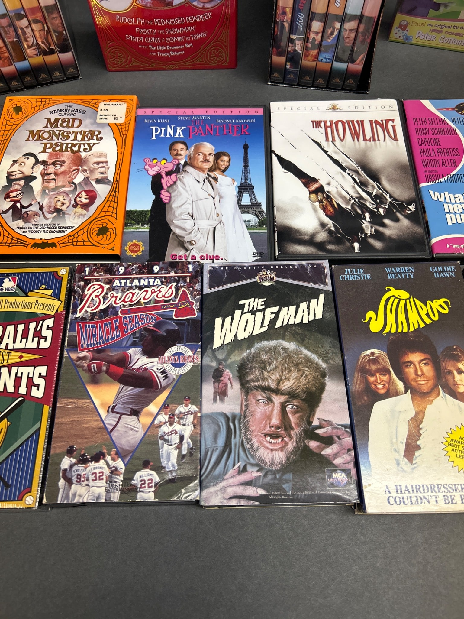 DVD and VHS Media, Including James Bond, Disney, and Classics - 6