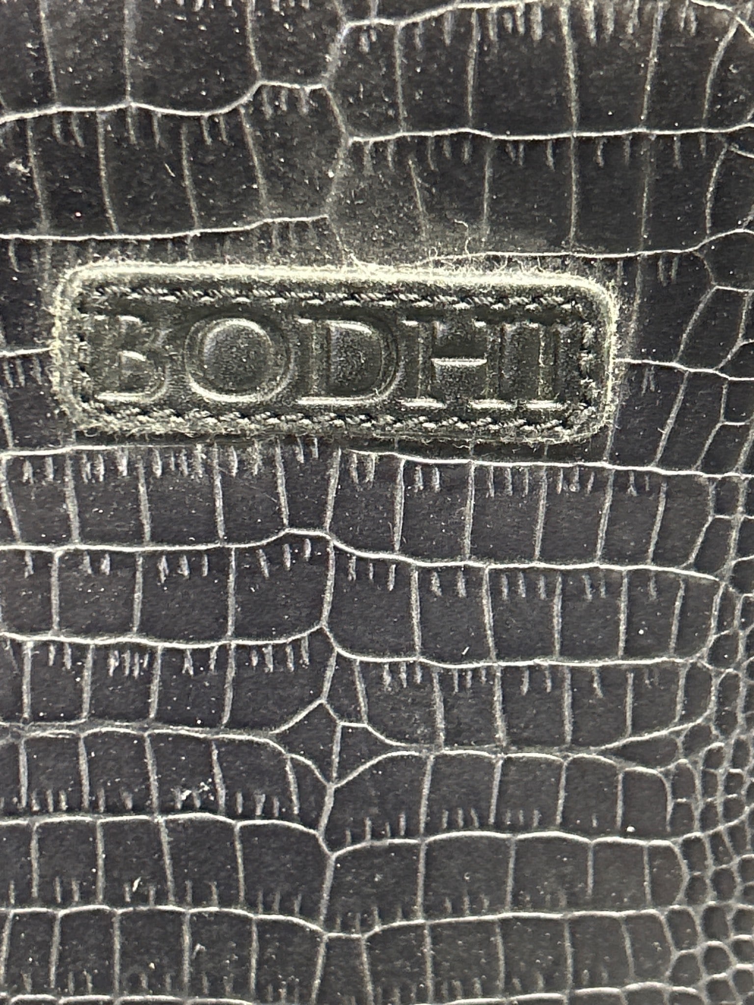 Bodhi Leather Textured Pouch with Zipper Closure - 2