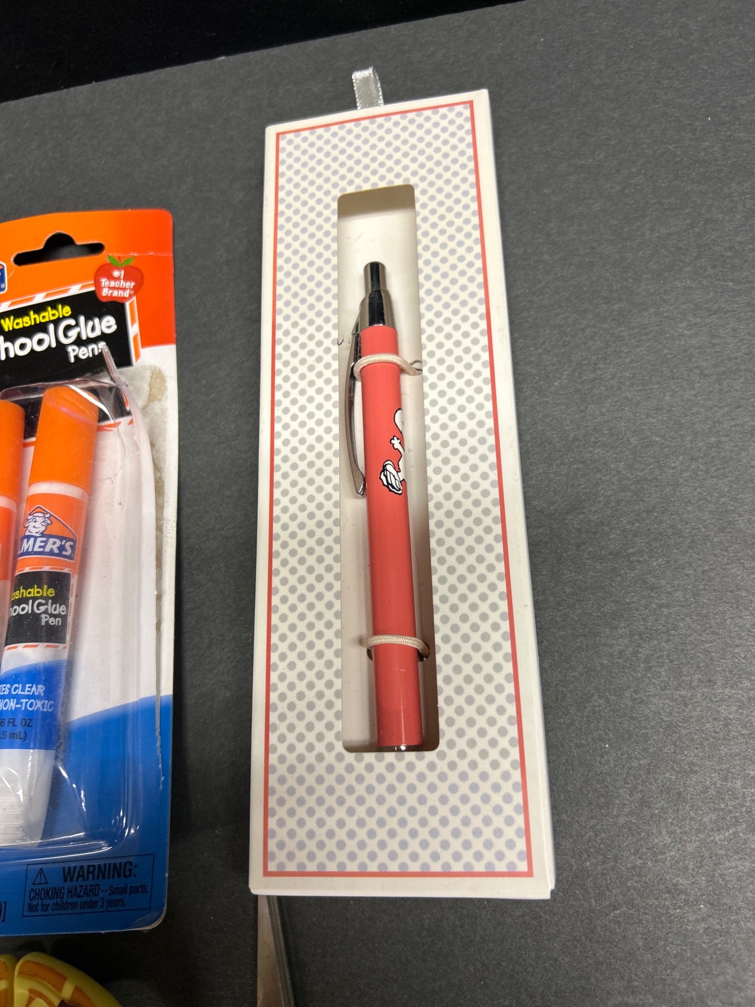 Stationery and Art Supplies Including Pens, Markers, and Scissors - 2