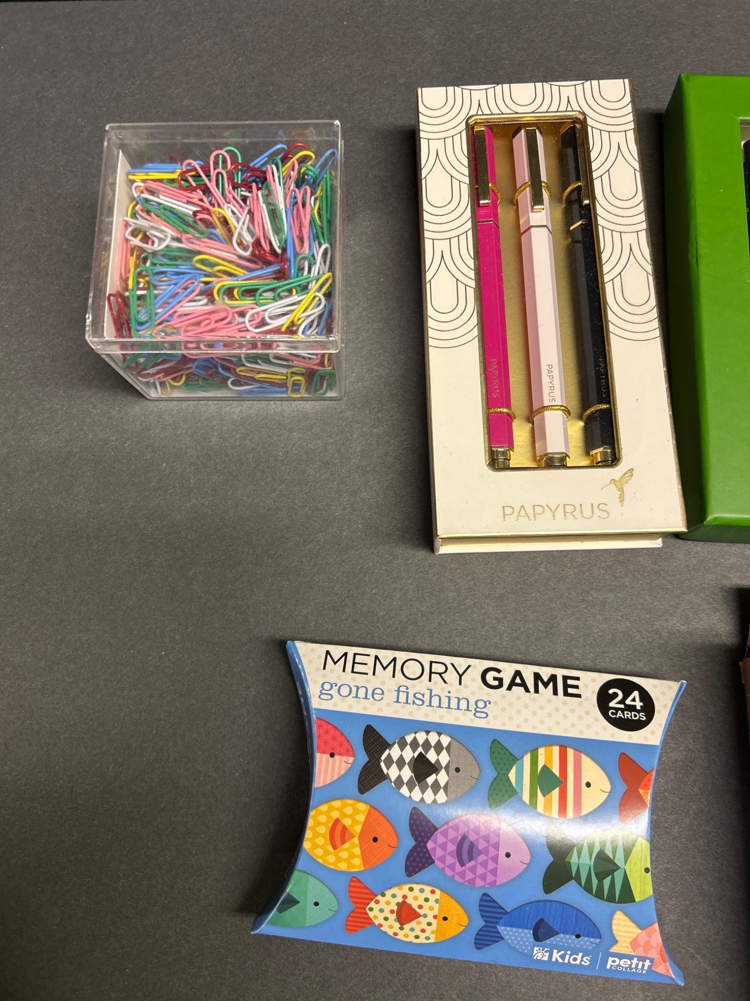 Stationery and Art Supplies Including Pens, Markers, and Scissors - 5