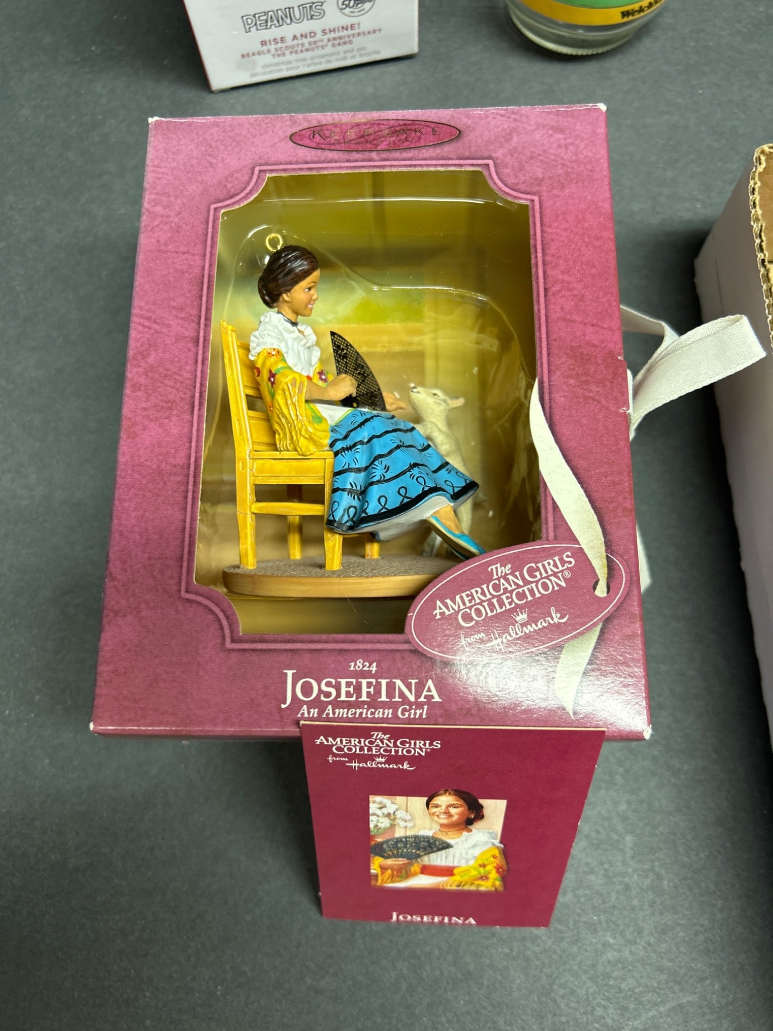 Collectibles Lot Featuring Nutcracker Ornaments and Peanuts Items - 4