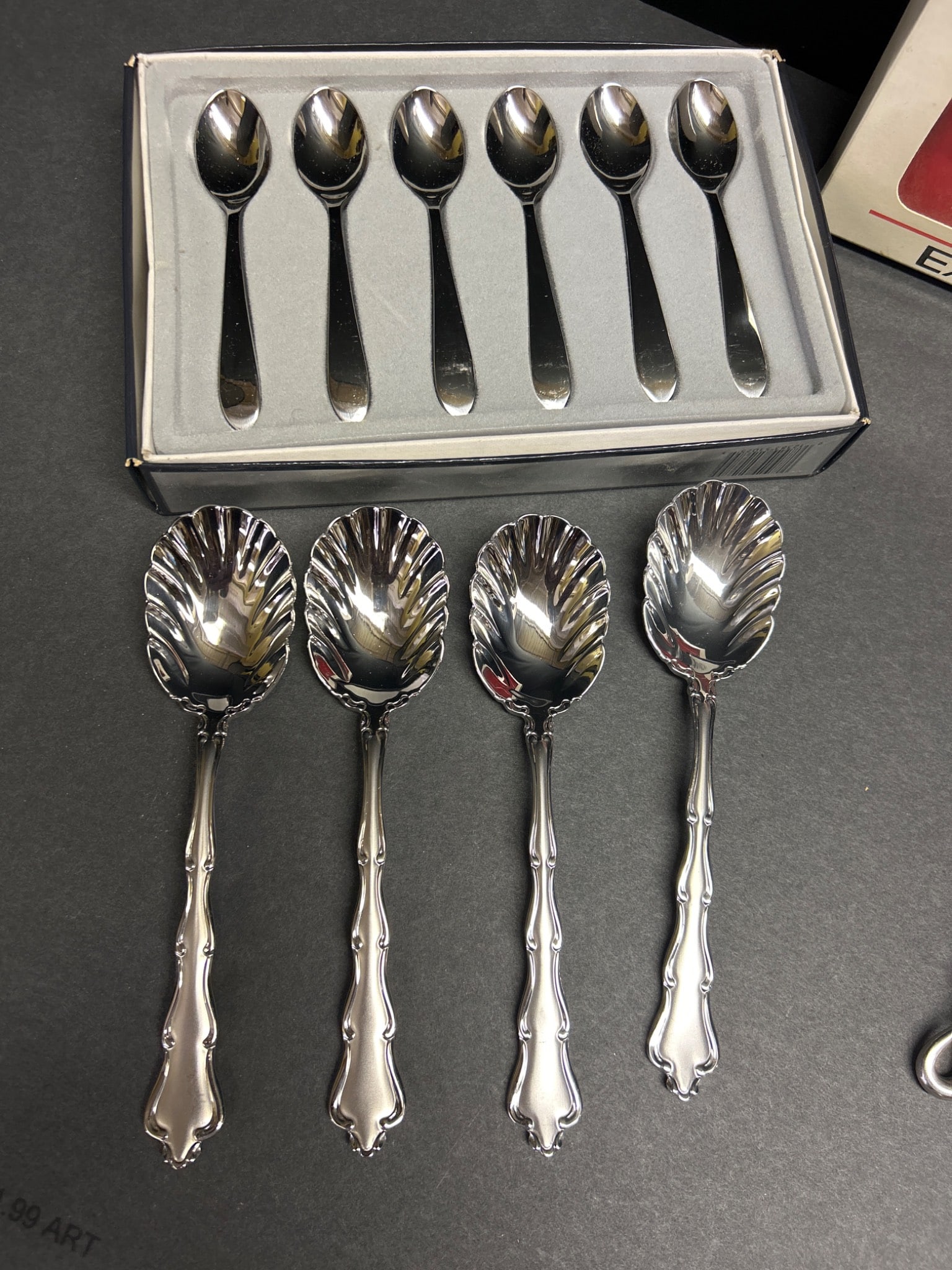 Yamazaki Tofallon and Excel Cutlery Flatware and Demitasse Spoons Sets - 2