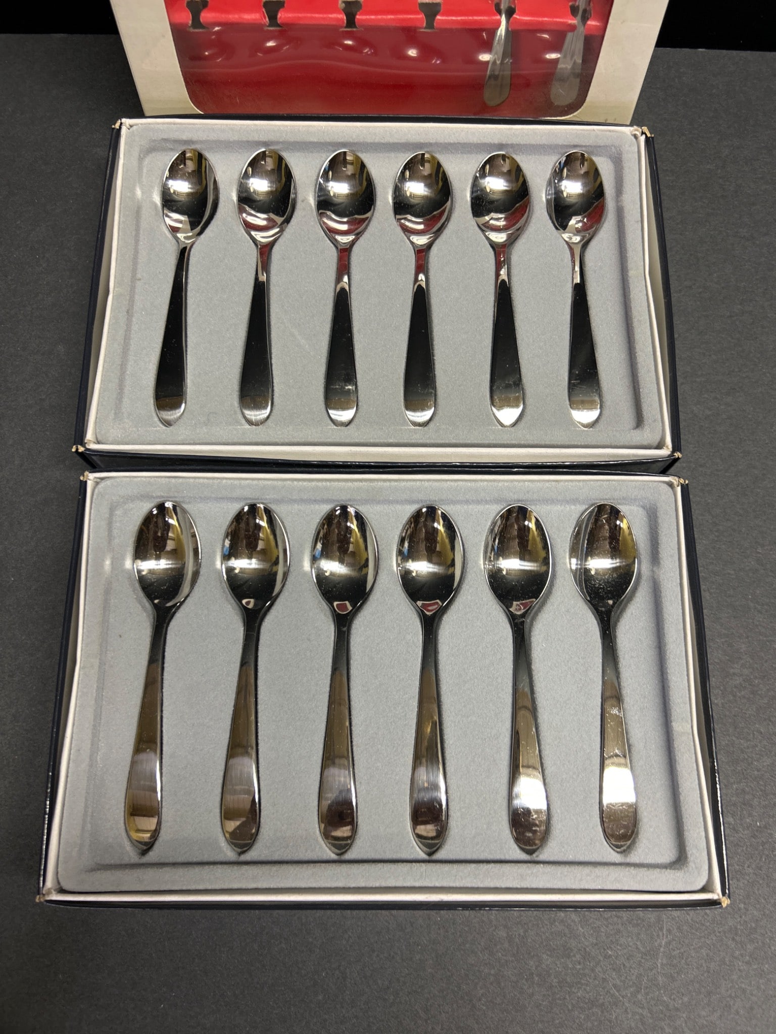 Yamazaki Tofallon and Excel Cutlery Flatware and Demitasse Spoons Sets - 6