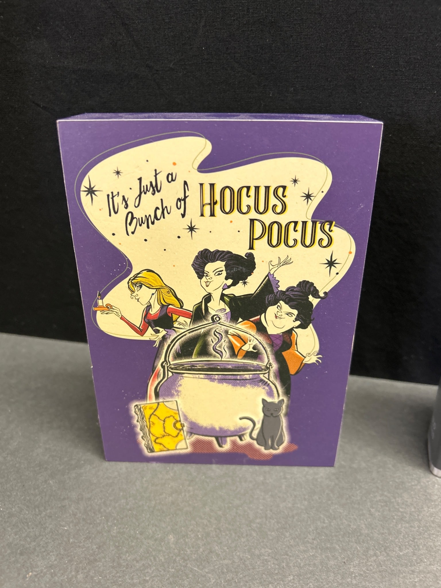 White Mountain M&M's Puzzle, Lindsey Davis Audiobook, and Hocus Pocus Deck - 4