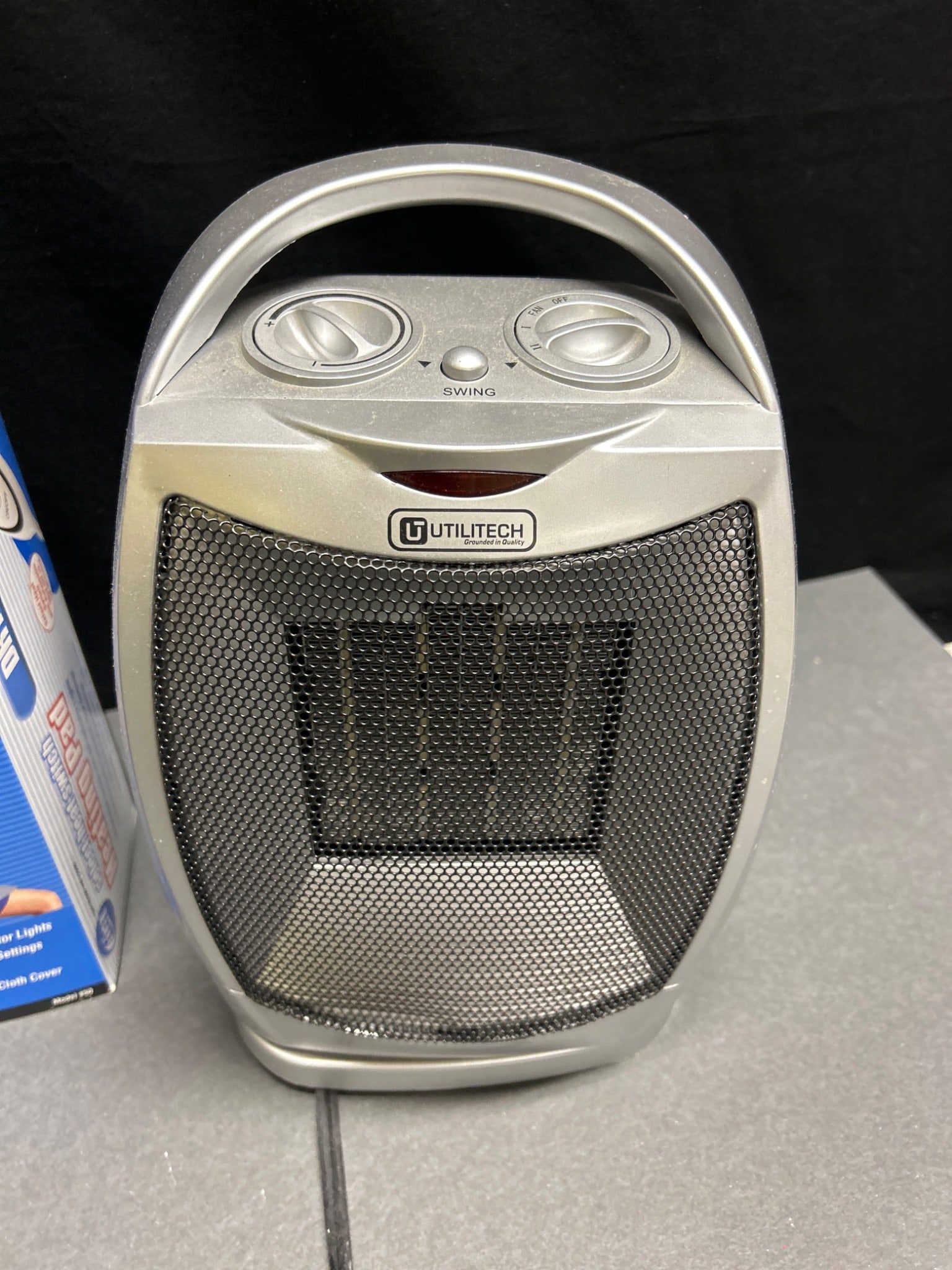 Utilitech Space Heaters and Sunbeam Heating Pad Bundle - 2