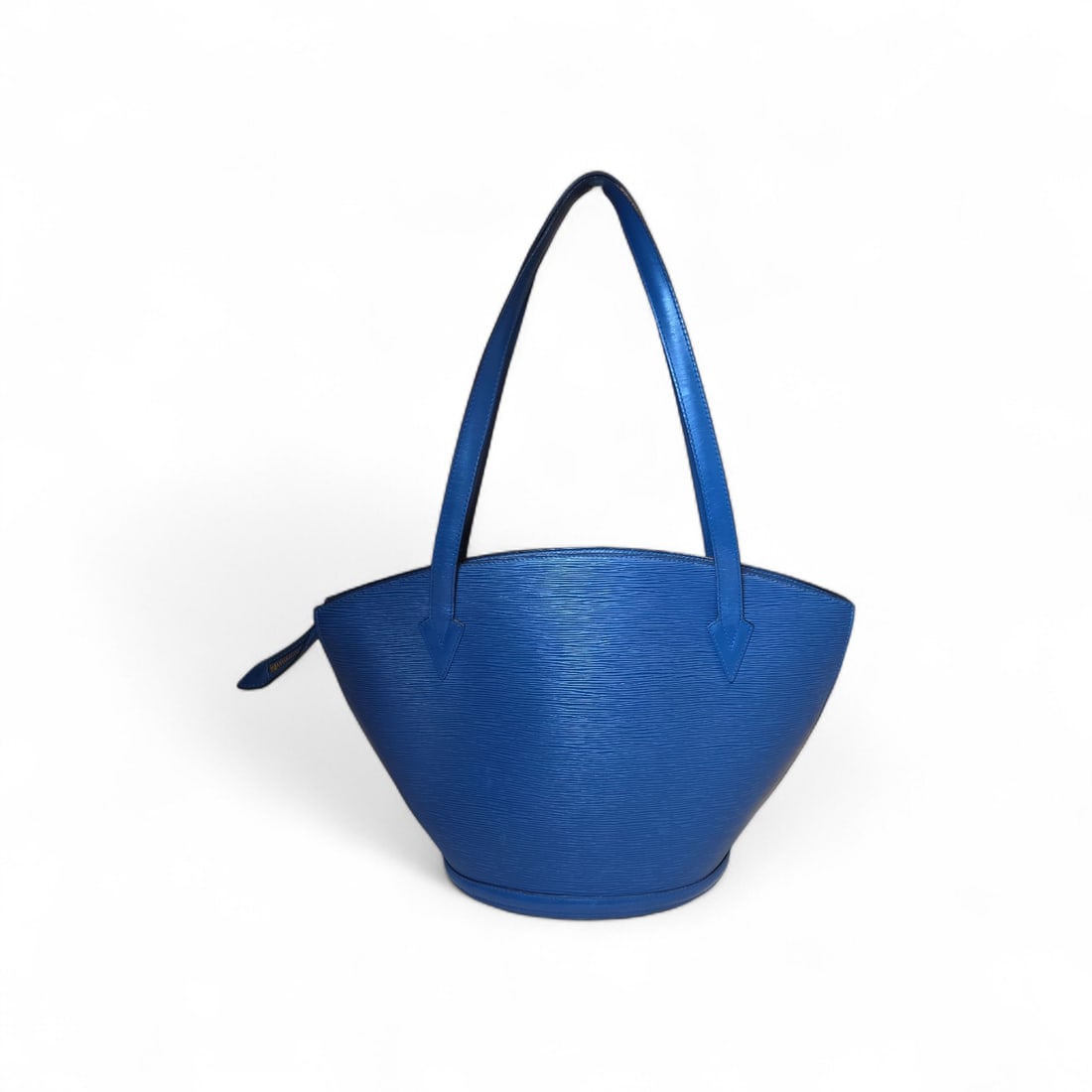 Louis Vuitton Blue Epi Saint Jacques Blue Shoulder Bag