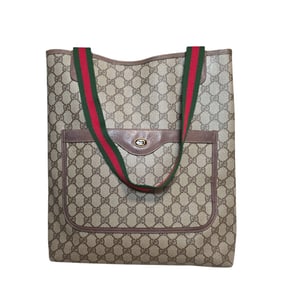 GUCCI GG Pattern Sherry Tote