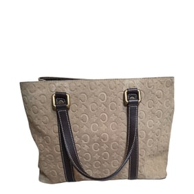 Celine Suede and Leather Handbag