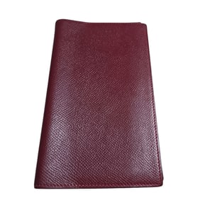Hermes Leather Notebook Cover Red/Red