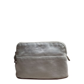 Hermes Pouch in White