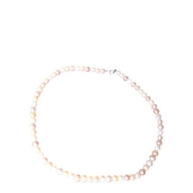 Pearl Necklace with 925 Sterling Silver
