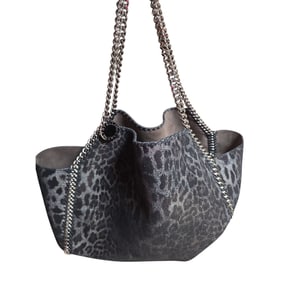 Stella Mccartney Leopard Shaggy Deer Falabella