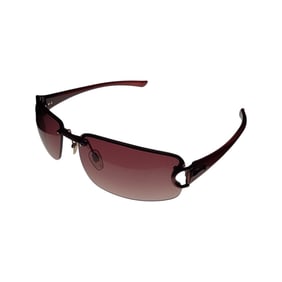 Gucci Sunglasses Rimless Y2K Red