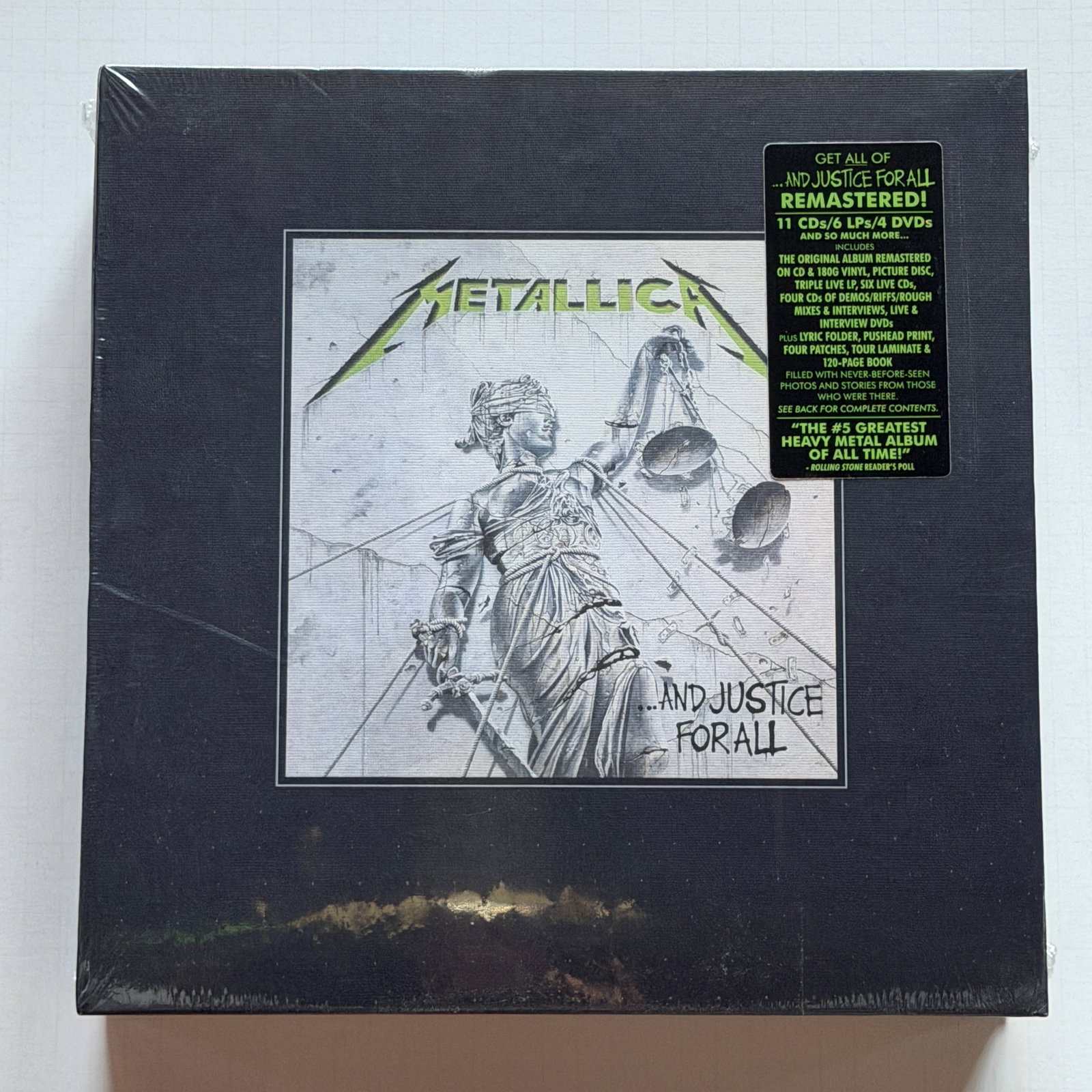 Metallica - And Justice For All LP Box Set 2018 Blackened – BLCKND007RD-1 (1 of 2)
