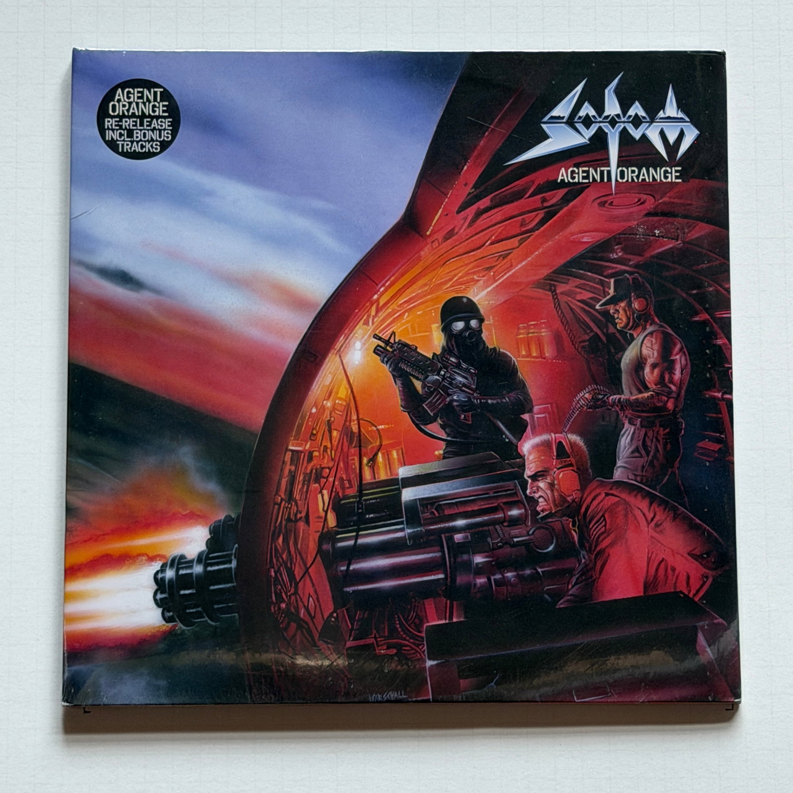 Sodom Agent Orange 2xLP SPV 308031 2LP Orange Vinyl SEALED 2010 (1 of 2)