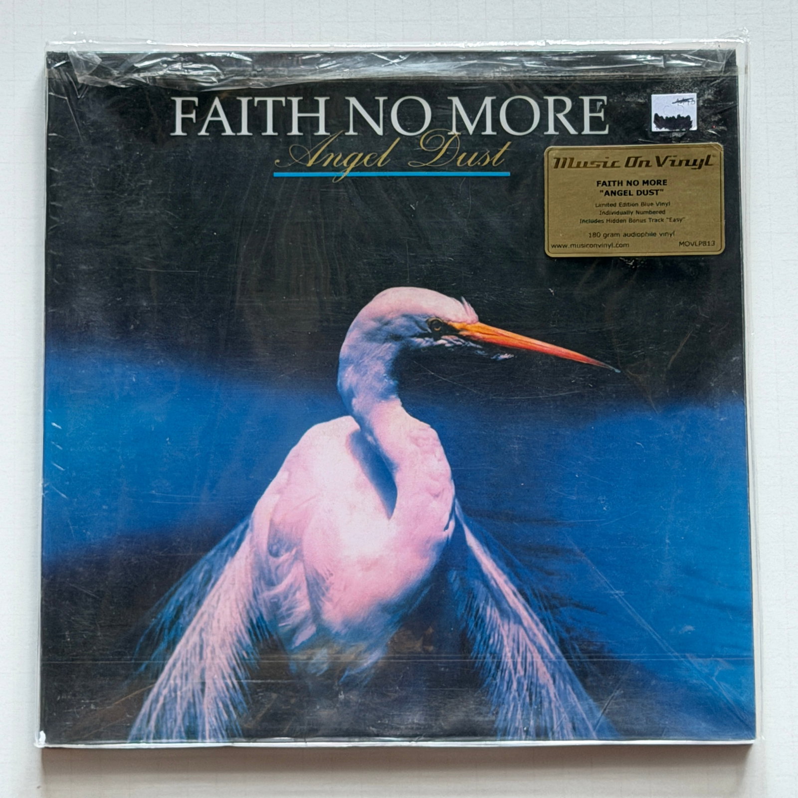 Faith No More Angel Dust 2xLP Blue Vinyl EU 2013 Music On Vinyl – MOVLP813, (1 of 4)