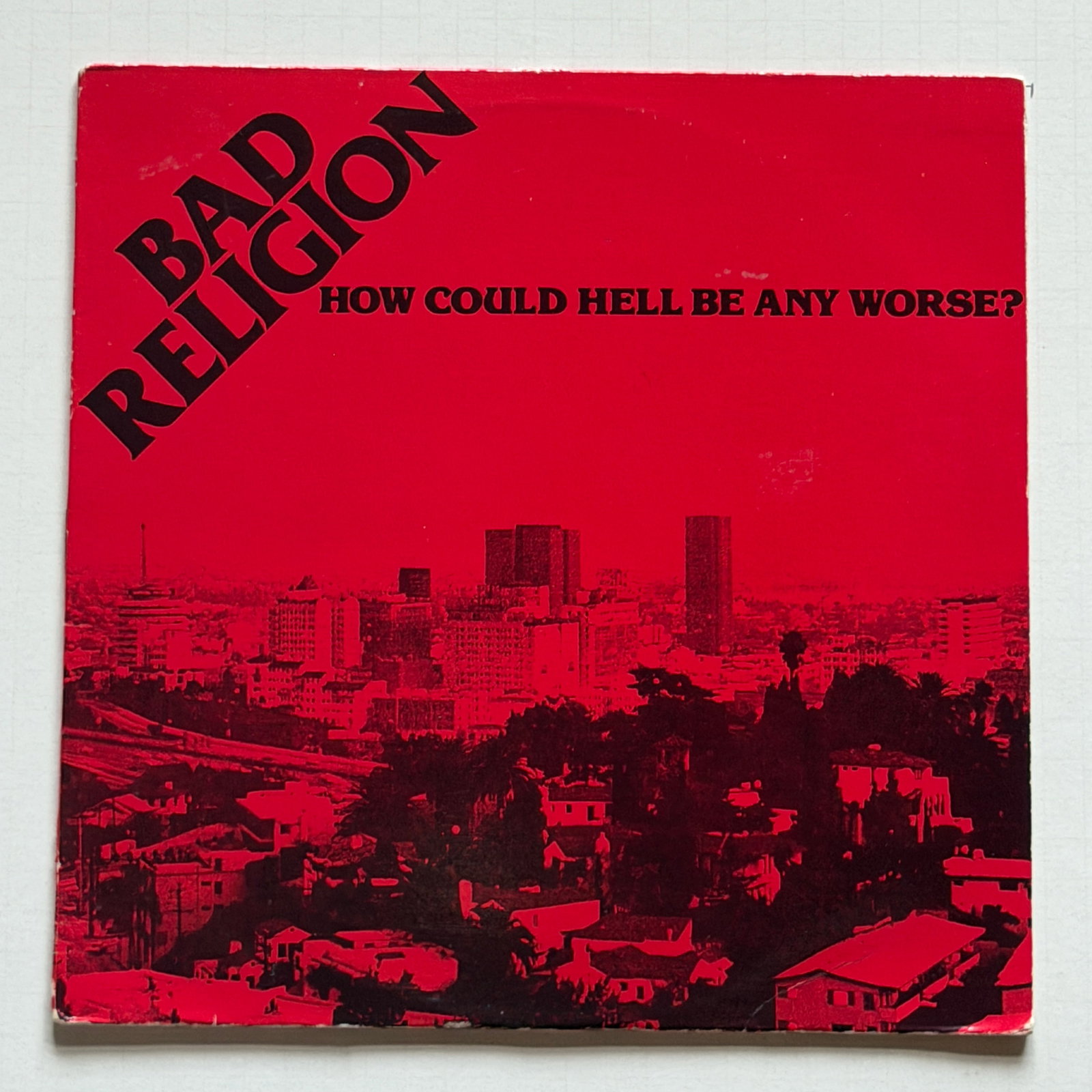 Bad Religion – How Could Hell Be Any Worse? LP 1988 pressing Epitaph – E-86407-1 (1 of 4)